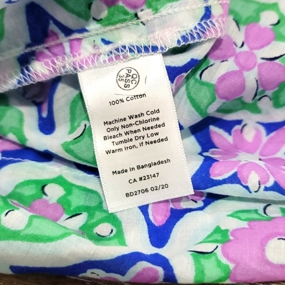 Talbots Split Neck Pin-tuck Top - Medallion Size XL - Picture 11 of 13